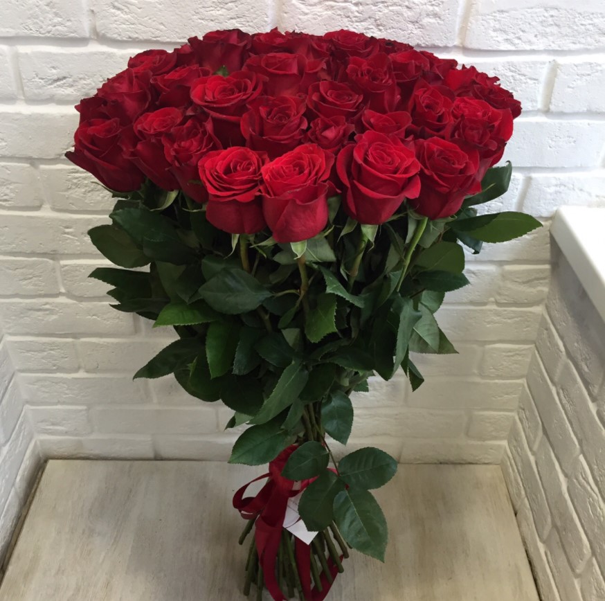Букет Красные розы Гран При в Новосолдатке