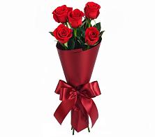 Букет 5 Красных роз Эдлесс Лав #REPLACE_PRED# Новосолдатке