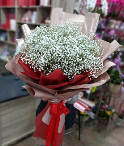 Букет цветов из: Гипсофила в Новосолдатке