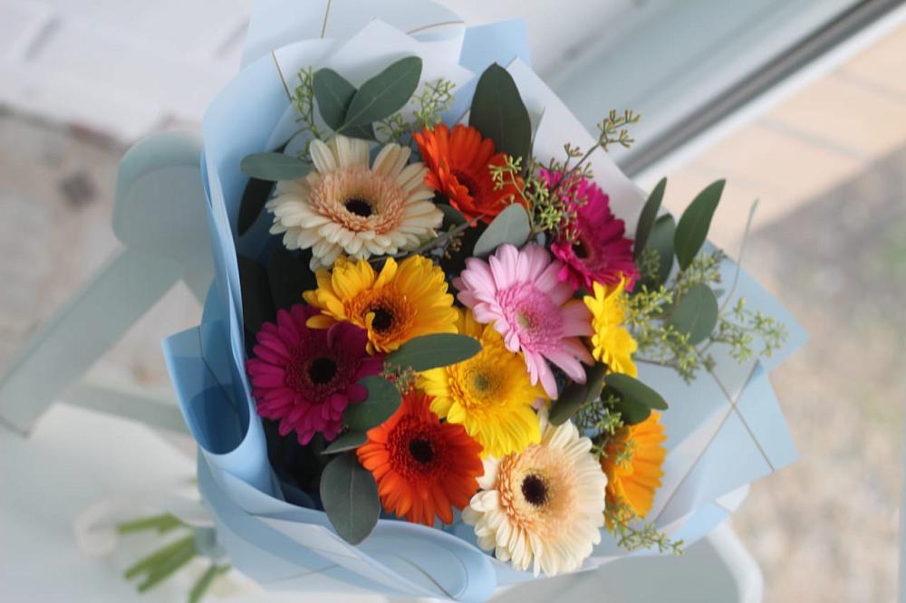 Букет цветов из: Герберы в Новосолдатке