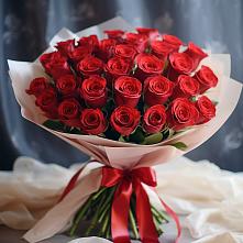 Букет 31 Красная роз Эдлесс Лав #REPLACE_PRED# Новосолдатке