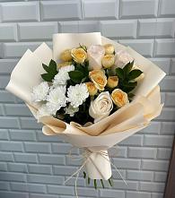 Букет цветов из:  Розы и Хризантемы в Новосолдатке