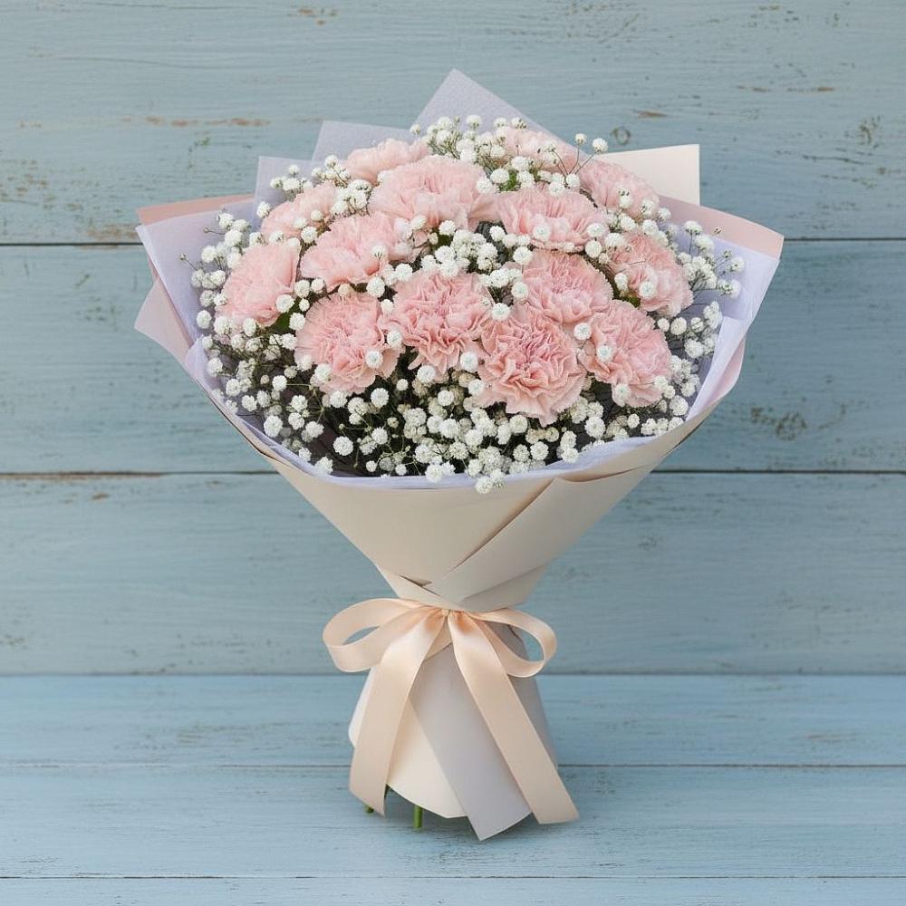 Букет цветов из: Гвоздики в Новосолдатке