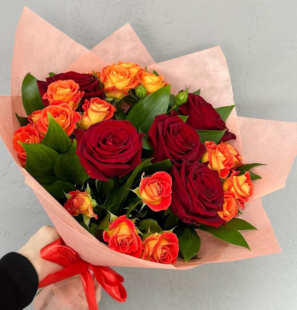 Букет Любовь и восторг в Новосолдатке