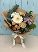 Букет цветов из:  Герберы и Хризантемы в Новосолдатке