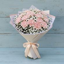 Букет цветов из:  Гвоздики #REPLACE_PRED# Новосолдатке