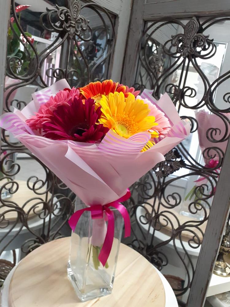 Букет цветов из: Герберы в Новосолдатке