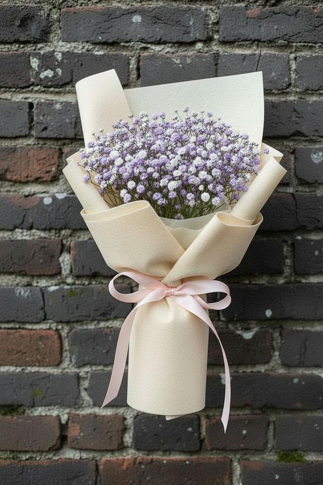 Букет цветов из: Гипсофила в Новосолдатке