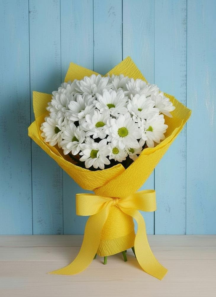 Букет цветов из: Хризантемы в Новосолдатке