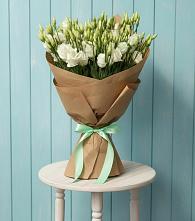 Букет цветов из:  Лизиантусы в Новосолдатке