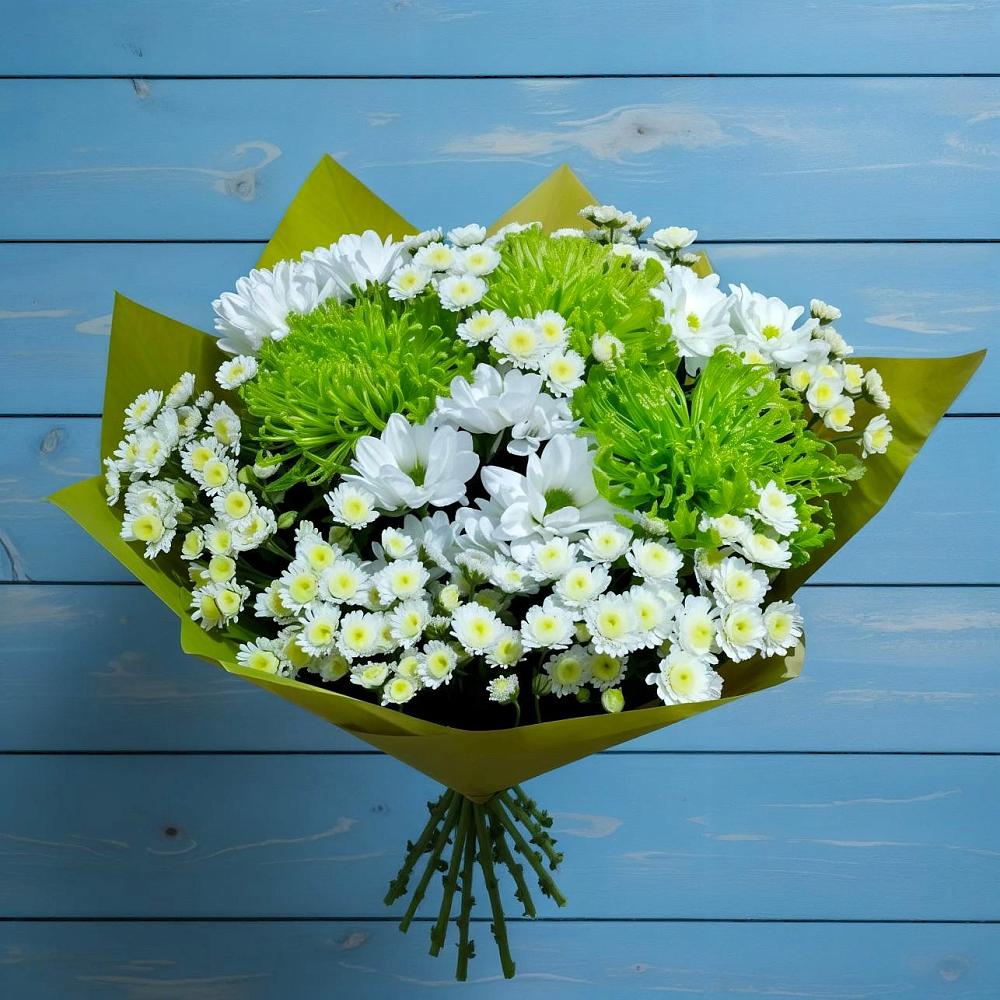 Букет цветов из: Хризантемы в Новосолдатке