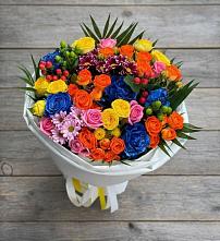 Букет цветов из:  Розы и Хризантемы в Новосолдатке