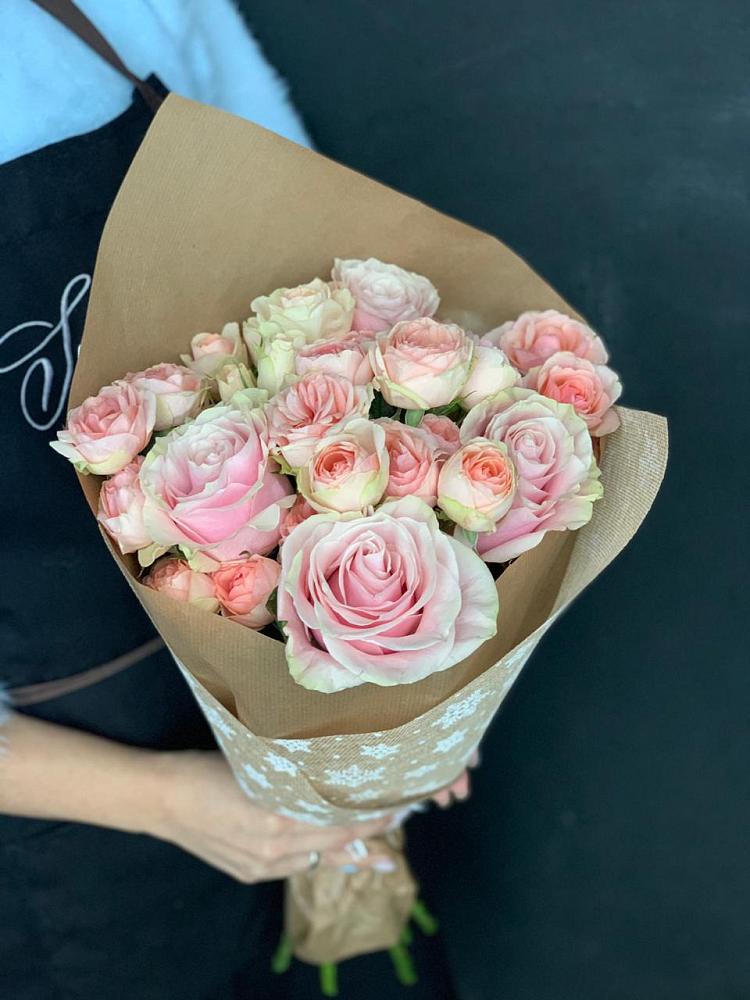 Букет цветов из: Хризантемы и Розы в Новосолдатке