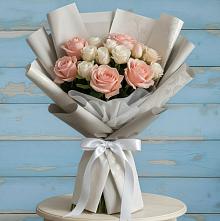 Букет цветов из:  Розы #REPLACE_PRED# Новосолдатке