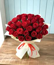 Букет 29 Красных роз в Новосолдатке
