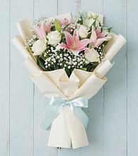 Букет цветов из:  Лилии в Новосолдатке