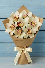 Букет цветов из:  Орхидеи и Розы в Новосолдатке